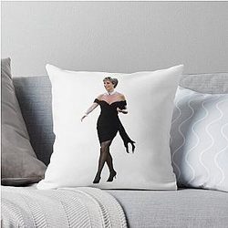 Princess Diana Revenge Dress Throw Pillow
