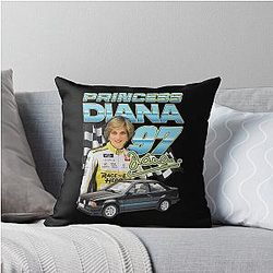 Princess Diana Throw Pillow
