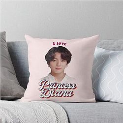 Princess Diana Jungkook K-pop Throw Pillow