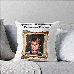 RIP Princess Diana Throw Pillow