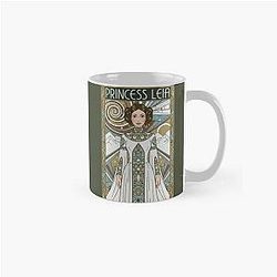 Princess Leia Classic Poster Iconic Star Wars Character Illustration Mug
