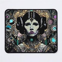 Princess Leia Rebel Star Wars Inspired Artwork Mouse Pad
