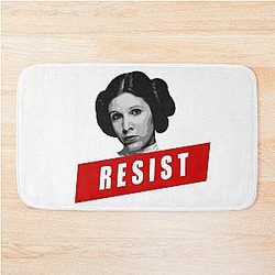 Resist Like Princess Leia Bath Mat