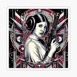 Princess Leia Sticker