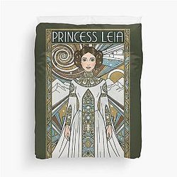 Princess Leia Classic Poster Iconic Star Wars Character Duvet Cover
