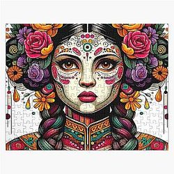 Princess Leia Ornamental Contemporary Colorful Style Jigsaw Puzzle