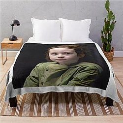 New Baby Princess Leia from web series 2022 cute girl Throw Blanket