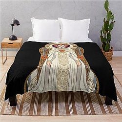 Princess Leia Classic Portrait - Iconic Star Wars Character Throw Blanket