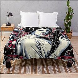 Princess Leia Throw Blanket