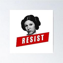 RESIST Princess Leia Poster