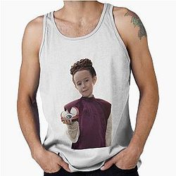 Young Princess Leia with Obi Wan Kenobi Tank Top