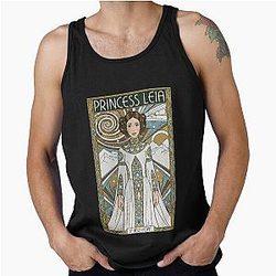 Princess Leia Classic Star Wars Character Tank Top