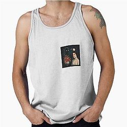 Robot offers Princess Leia flower tank top