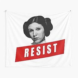 Resistance like Princess Leia Tapestry