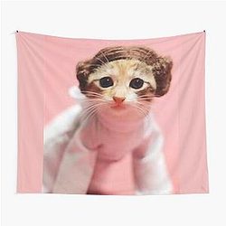 Princess Leia Kitty Tapestry