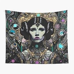 Princess Leia Star Wars Inspired Artwork Tapestry
