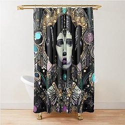 Princess Leia Rebel Star Wars Inspired Artwork Shower Curtain