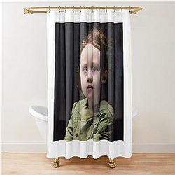 Baby Princess Leia from web series of 2022 cute small girl Shower Curtain