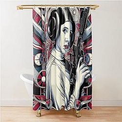 Princess Leia Shower Curtain
