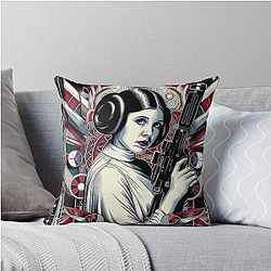 Princess Leia Throw Pillow