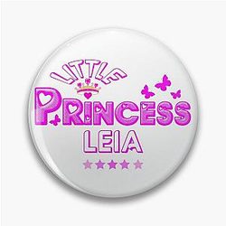 Little Princess Leia Pin
