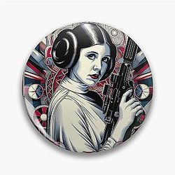 Princess Leia Pin