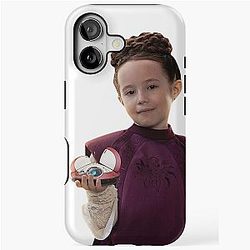 Young Princess Leia with Obi Wan Kanobi iPhone Tough Case