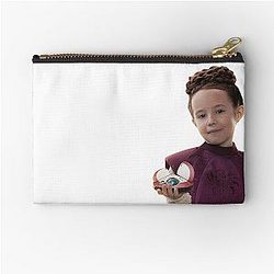 Young Princess Leia with Obi-Wan Kanobi Zipper Pouch