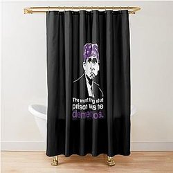 Prison Mike Shower Curtain
