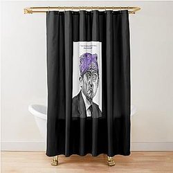 Prison Mike Shower Curtain