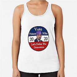 Vote Pink Prison Tank Top