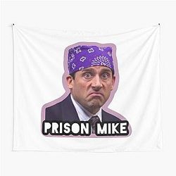 Prison Mike Michael Scott Tapestry