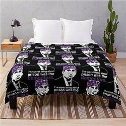 Prison Mike Throw Blanket