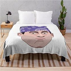 Prison Mike Mini Throw Blanket
