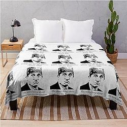 The worst thing about prison was prison - Mike Throw Blanket