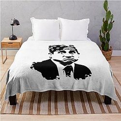 The Office: Mike on Mike from Dunder Mifflin with Steve Carell Essential Throw Blanket