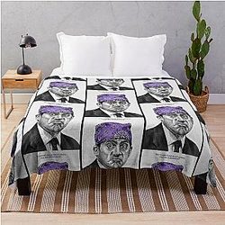 Prison Mike Throw Blanket