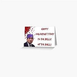 The Office Valentine's day card, Michael Scott, Boyfriend, Girlfriend, Husband, Wife, Friends, Humor, Comedy, Greeting Card