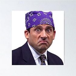 The Office Prison Mike Poster