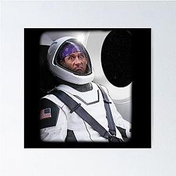 Prison Mike in SpaceX Spacesuit Poster