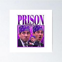 The Office Prison Mike Poster