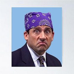 Prison Mike Office Poster