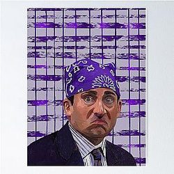 Prison Mike - Steve Carell Painting Poster