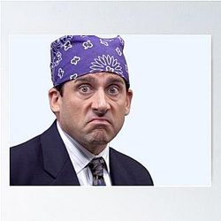 Prison Mike Office Poster