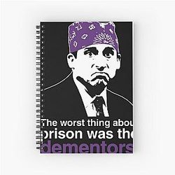 Prison Mike Spiral Notebook