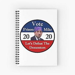 Prison Mike Spiral Notebook