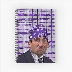 Prison Mike - Steve Carell Spiral Notebook