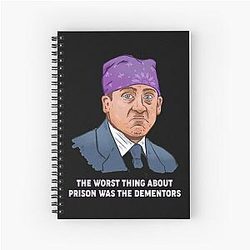The worst things about prison Mike Spiral Notebook