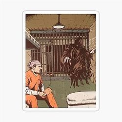 Prison Mike and Dementor Sticker