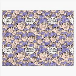 Prison Mike Scared Straight Design Michael Scott Pattern Jigsaw Puzzle